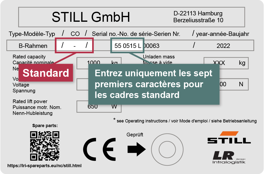 Où puis-je trouver le numéro de série ?